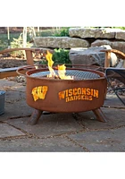 Wisconsin Badgers 30x16 Fire Pit