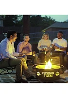 Clemson Tigers 30x16 Fire Pit