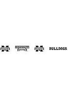 Mississippi State Bulldogs 30x16 Fire Pit