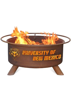 New Mexico Lobos 30x16 Fire Pit