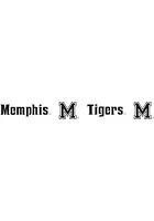 Memphis Tigers 30x16 Fire Pit