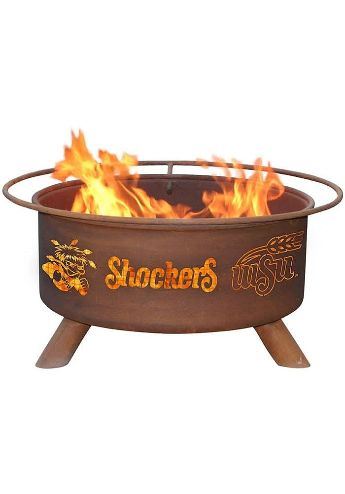 Wichita State Shockers 30x16 Fire Pit