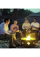 Texas State Stars Fire Pit