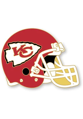 Kansas City Chiefs Souvenir Helmet Pin - Black