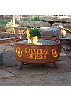 Oklahoma Sooners 30x16 Fire Pit