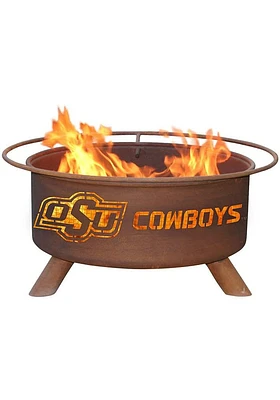 Oklahoma State Cowboys 30x16 Fire Pit