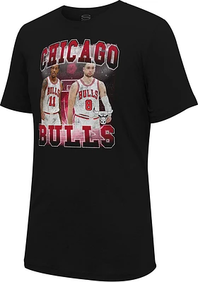 Demar DeRozan Chicago Bulls Black Player Duo Short Sleeve T Shirt