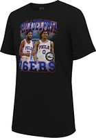 Joel Embiid Philadelphia 76ers Black Player Duo Short Sleeve T Shirt