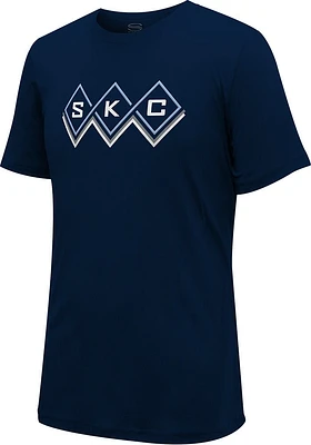 Sporting Kansas City  Puff Short Sleeve Fashion T Shirt