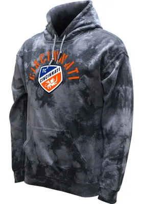 FC Cincinnati Mens Grey Dark Crystal Fashion Hood