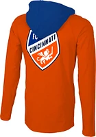 FC Cincinnati Mens Orange Tradition Fashion Hood