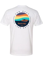 Michigan Teal Sun Rays Short Sleeve T Shirt