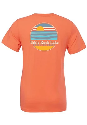 Branson Orange Sunset Short Sleeve Fashion T Shirt
