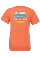 Branson Orange Sunset Short Sleeve Fashion T Shirt