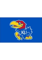 Kansas Jayhawks 4x6 Blue Desk Flag