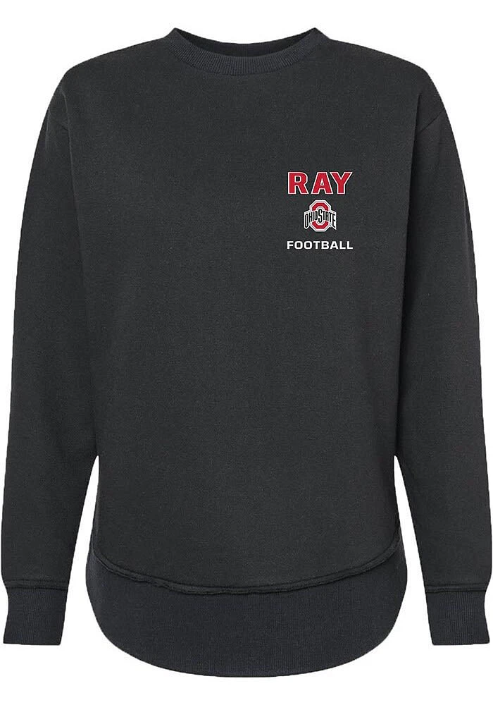 Chad Ray  Rally Ohio State Buckeyes Womens NIL Embroidered Crew Sweatshirt