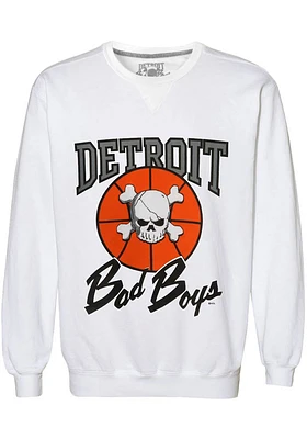 Detroit Pistons Mens Bad Boys Long Sleeve Crew Sweatshirt