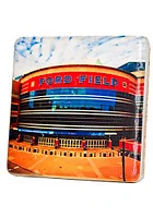 Detroit Ford Field 4x4 Coaster - Blue