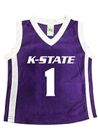 K-State Wildcats Youth Dazzle Basketball Purple Jersey