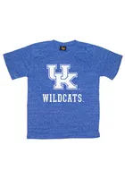 Kentucky Wildcats Youth Blue Knobby Name Drop Short Sleeve Fashion T-Shirt