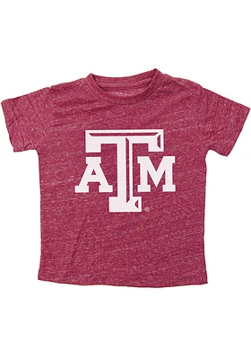 Texas A&M Aggies Toddler Maroon Knobby Primary Logo Short Sleeve T-Shirt