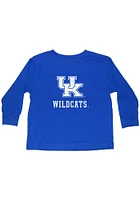 Kentucky Wildcats Toddler Blue Lock Up Logo Long Sleeve T-Shirt