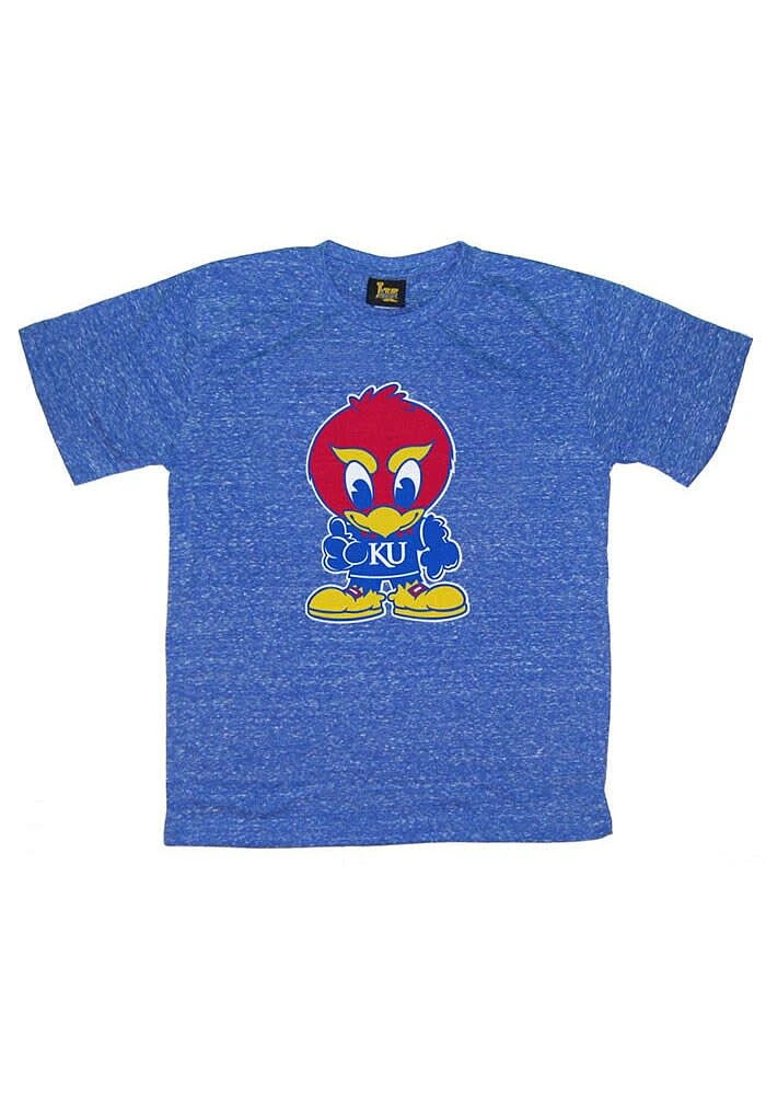 Kansas Jayhawks Toddler Knobby Baby Jay Short Sleeve T-Shirt