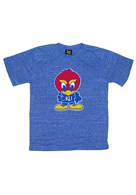 Kansas Jayhawks Toddler Knobby Baby Jay Short Sleeve T-Shirt