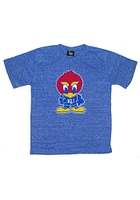 Kansas Jayhawks Toddler Knobby Baby Jay Short Sleeve T-Shirt