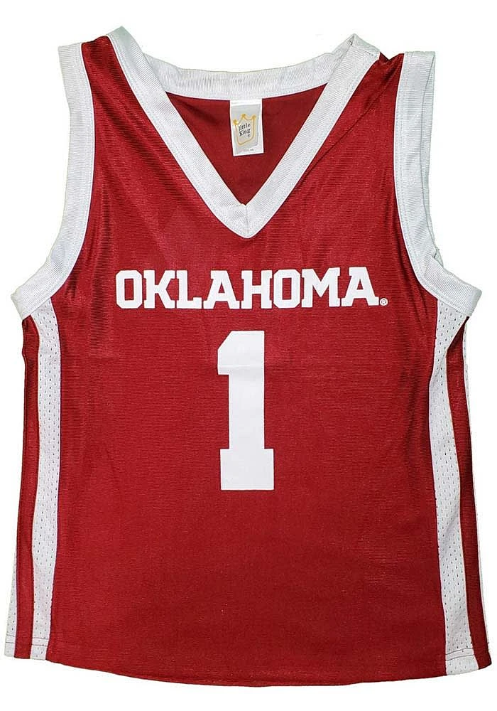 Oklahoma Sooners Youth Game Day Cardinal Basketball Jersey