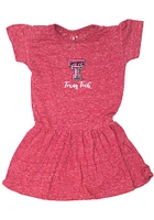 Texas Tech Red Raiders Toddler Girls Primary Logo Short Sleeve Dress