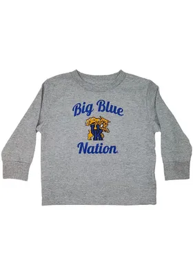 Kentucky Wildcats Toddler Grey Little Wildcat Long Sleeve T-Shirt