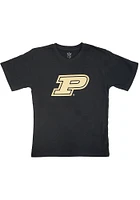 Purdue Boilermakers Infant Primary Logo Design Short Sleeve T-Shirt Black