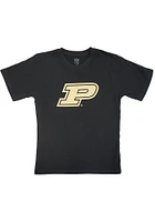 Purdue Boilermakers Youth Black Primary Logo Short Sleeve T-Shirt