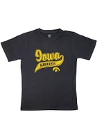 Iowa Hawkeyes Youth Black Mascot Short Sleeve T-Shirt