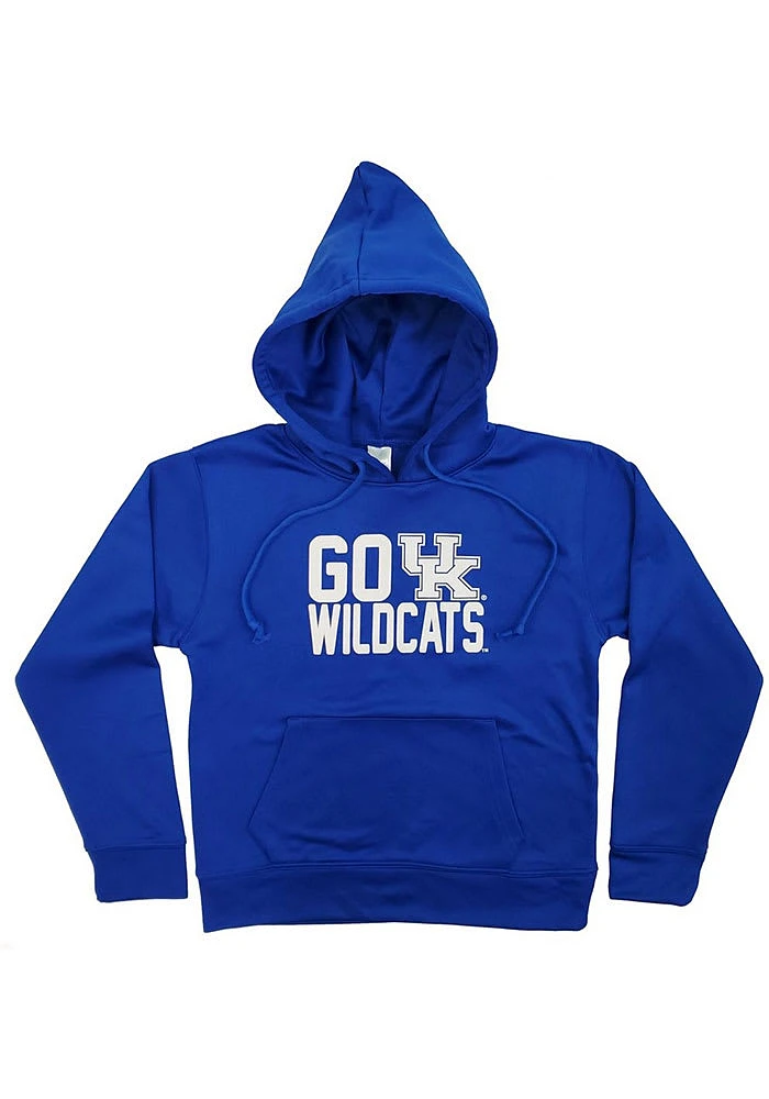 Kentucky Wildcats Youth Blue Team Chant-perf Long Sleeve Hoodie