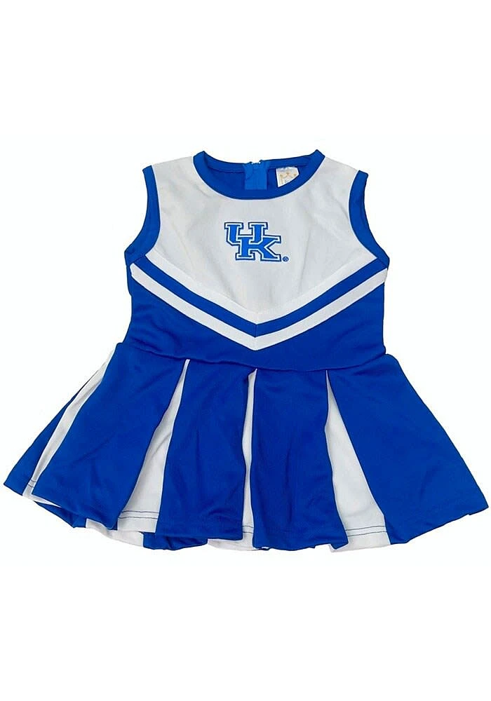 Kentucky Wildcats Toddler Girls Blue Tackle Sets Cheer Dress