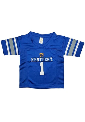 Kentucky Wildcats Toddler Blue Football Jersey