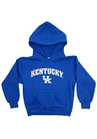 Kentucky Wildcats Toddler Blue Arch Mascot Long Sleeve Hooded Sweatshirt