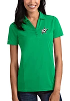 Antigua Dallas Stars Womens Tribute Short Sleeve Polo Shirt