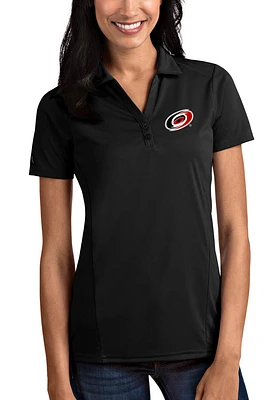 Antigua Carolina Hurricanes Womens Tribute Short Sleeve Polo Shirt