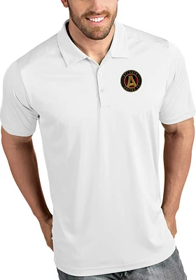 Antigua Atlanta United FC Mens Tribute Short Sleeve Polo