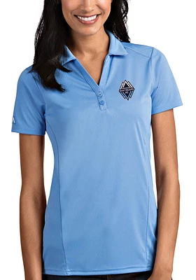 Antigua Vancouver Whitecaps FC Womens Tribute Short Sleeve Polo Shirt
