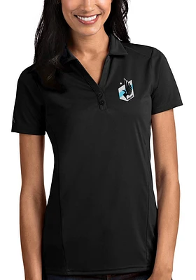 Antigua Minnesota United FC Womens Tribute Short Sleeve Polo Shirt