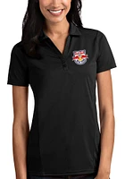 Antigua New York Red Bulls Womens Tribute Short Sleeve Polo Shirt