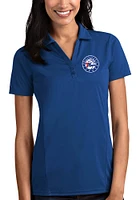 Antigua Philadelphia 76ers Womens Tribute Short Sleeve Polo Shirt