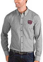 Antigua Missouri State Bears Mens Black Structure Long Sleeve Dress Shirt