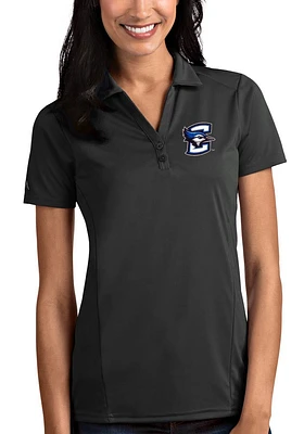 Antigua Creighton Bluejays Womens Tribute Short Sleeve Polo Shirt
