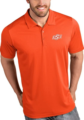 Antigua Oklahoma State Cowboys Mens Tribute Short Sleeve Polo