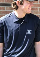 Antigua Xavier Musketeers Mens Navy Blue Tribute Short Sleeve Polo